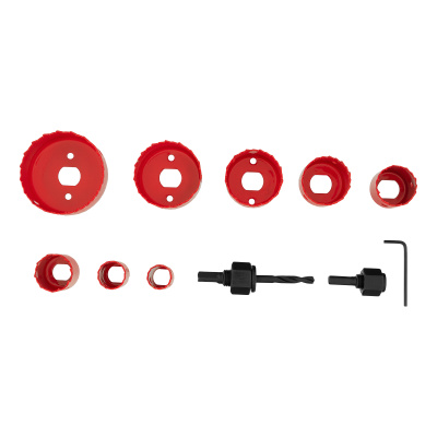 Набор кольцевых пил по дереву, 19-64 мм, 11 предметов Matrix купить в Москве с доставкой по всей России | ProtosMarket.ru