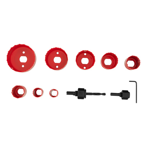 Набор кольцевых пил по дереву, 19-64 мм, 11 предметов Matrix купить в Москве с доставкой по всей России | ProtosMarket.ru