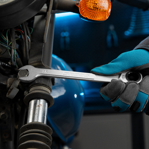 Ключ комбинированный трещоточный, 16 мм, количество зубьев 100 Gross купить в Москве с доставкой по всей России | ProtosMarket.ru