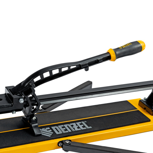 Плиткорез рельсовый 600х16мм, каретка на подш., стальная станина, усил. рукоятка-пенал Denzel по ценам производителя в Казани с доставкой по всей России