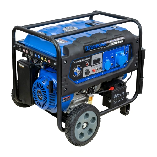 Генератор бензиновый Dinking DKA8500EW (8,5кВт, электростартер, 17лс, колёса, АВР) купить в Москве с доставкой по всей России | ProtosMarket.ru