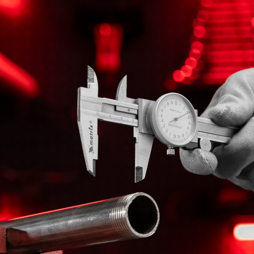 Штангенциркуль, 150 мм, стрелочный Matrix купить в Москве с доставкой по всей России | ProtosMarket.ru