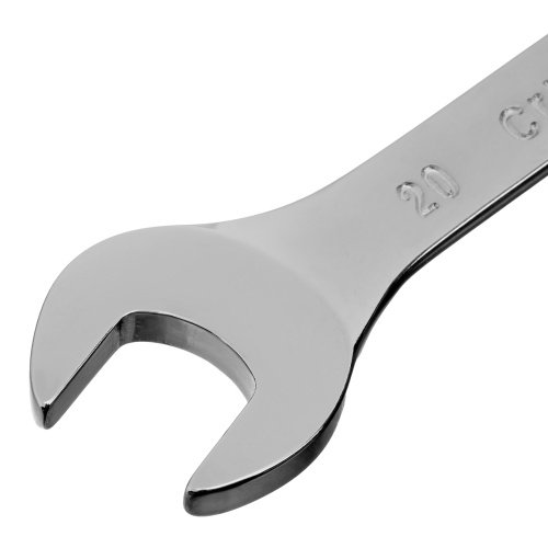 Ключ комбинированный, 20 мм, CrV, полированный хром Matrix по ценам производителя в Казани с доставкой по всей России