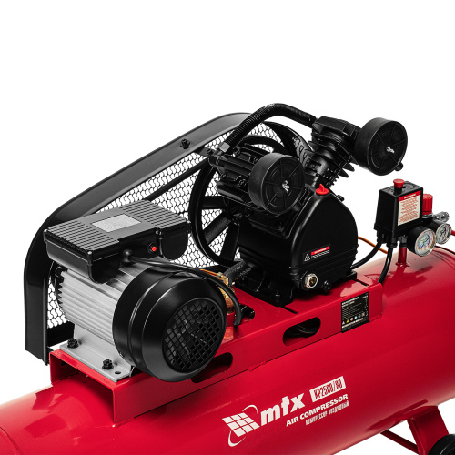 Компрессор воздушный ременный привод КР2500/80, 2,5 кВт, 80 литров, 420 л/мин МТХ купить в Москве с доставкой по всей России | ProtosMarket.ru