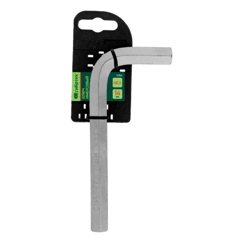 Ключ имбусовый HEX, 14 мм, 45x, закаленный, никель Сибртех купить в Москве с доставкой по всей России | ProtosMarket.ru