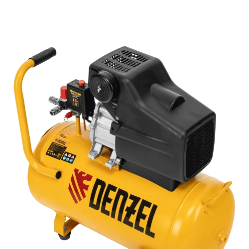 Компрессор воздушный, прямой привод DC1500/50, 1.5 кВт, 50 литров, 220 л/мин Denzel по ценам производителя в Казани с доставкой по всей России