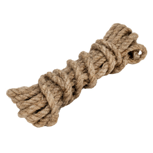 Веревка льнопеньковая, D 10 мм, L 6 м, крученая Сибртех по ценам производителя в Казани с доставкой по всей России