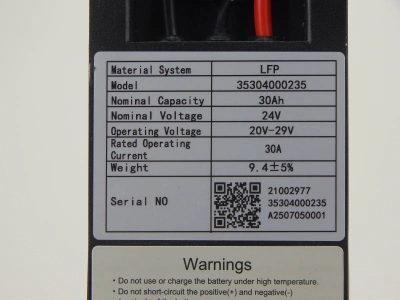 Аккумулятор литий-ионный (Li-ion) 24В/30Ач 520х85х195 для тележек CBD15W-II Li-ion купить в Москве с доставкой по всей России | ProtosMarket.ru