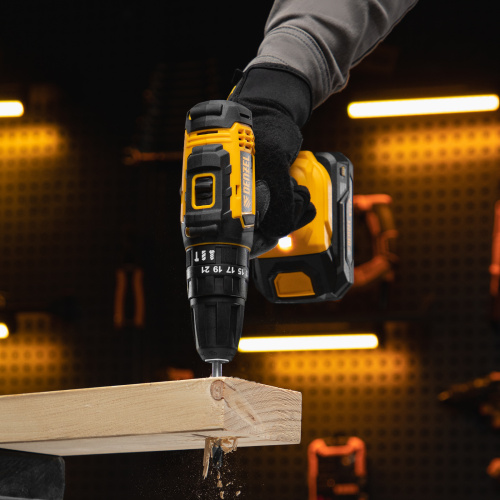 Дрель-шуруповерт аккумуляторная ударная CID-18-0, Li-Ion, 18 В Denzel купить в Москве с доставкой по всей России | ProtosMarket.ru