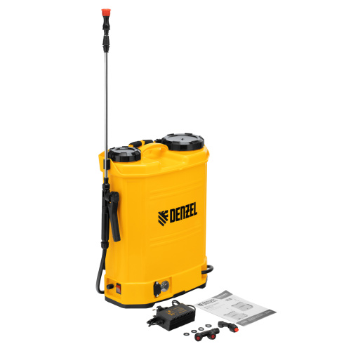 Опрыскиватель ранцевый аккумуляторный D-16LA, 16 л, 12 В, 8 Ач Denzel по ценам производителя в Казани с доставкой по всей России