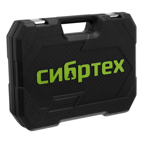 Набор инструментов, 1/2", 1/4", пластиковый кейс 89 предметов Сибртех купить в Москве с доставкой по всей России | ProtosMarket.ru