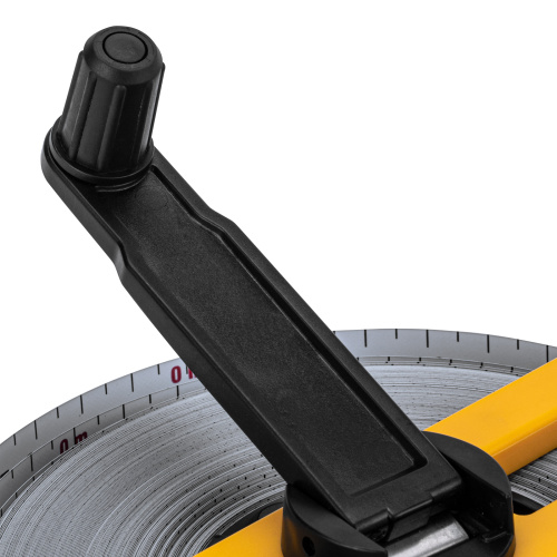 Рулетка геодезическая 50 м х 13 мм, открытый корпус, металлическая лента Denzel купить в Москве с доставкой по всей России | ProtosMarket.ru