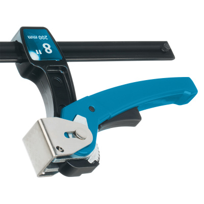 Струбцина реечная быстрозажимная 8, металлический корпус, рычажный храповой механизм, 200 мм Gross купить в Москве с доставкой по всей России | ProtosMarket.ru