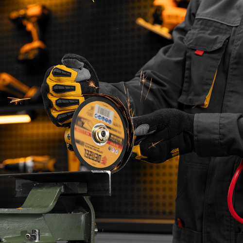 Пневматическая углошлифовальная машина AG125, 11000 об/мин, 125 мм, 186 л/мин Denzel купить в Москве с доставкой по всей России | ProtosMarket.ru