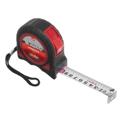 Рулетка Strong,7,5 м х 25 мм,обрезиненный корпус Matrix по ценам производителя в Казани с доставкой по всей России