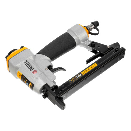 Степлер пневматический PS8016 для прямоугольных скоб 21GA от 6 до 16 мм Denzel купить в Москве с доставкой по всей России | ProtosMarket.ru