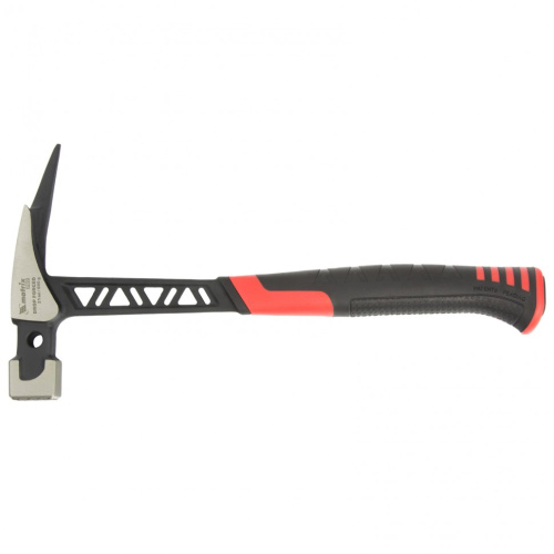 Молоток кровельщика, 600 г, цельнокованый, боек с магнитом, двухкомпонентная обрезиненная рукоятка Matrix Pro купить в Москве с доставкой по всей России | ProtosMarket.ru