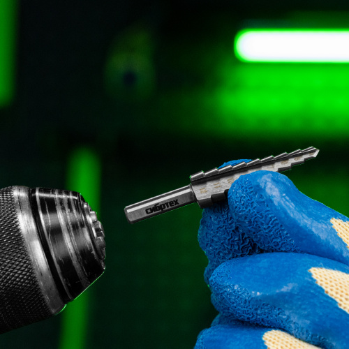 Сверло ступенчатое по металлу 4-5-6-7-8-9-10-11-12 мм, 4241 Сибртех купить в Москве с доставкой по всей России | ProtosMarket.ru