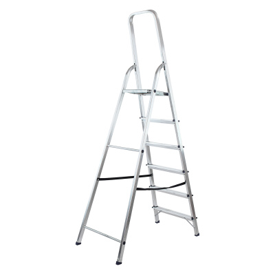 Стремянка усиленная, 6 ступеней, алюминиевая, MTX по ценам производителя в Казани с доставкой по всей России