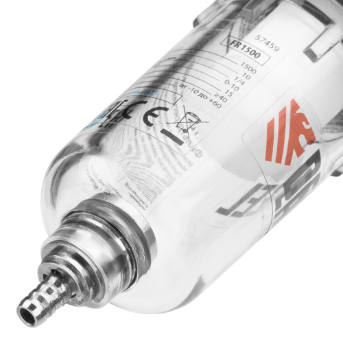 Фильтр-регулятор FR1500, 10 бар, 1500 л/мин, 1/4" Denzel по ценам производителя в Казани с доставкой по всей России