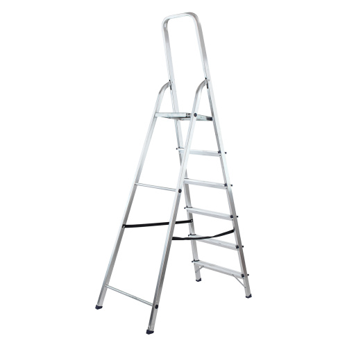 Стремянка усиленная, 6 ступеней, алюминиевая, MTX по ценам производителя в Казани с доставкой по всей России