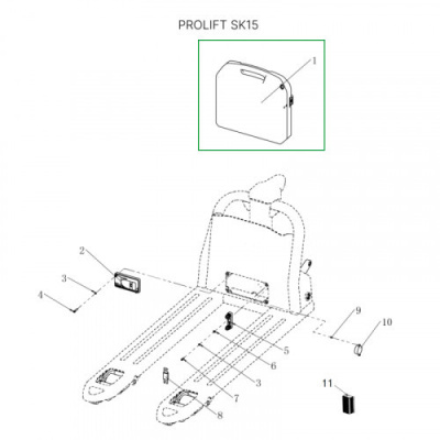 Аккумуляторная батарея 24В 20Ач Li-ion для тележек SD15L/SK15 по ценам производителя в Казани с доставкой по всей России