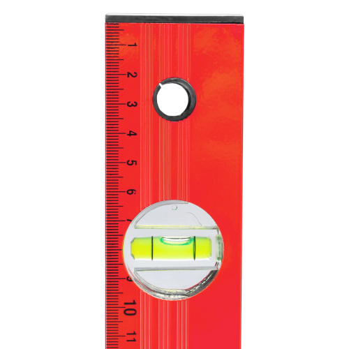 Уровень алюминиевый, 2000 мм, 3 глазка, красный, линейка Matrix по ценам производителя в Казани с доставкой по всей России