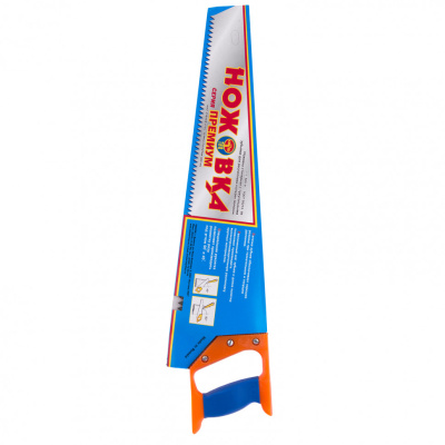 Ножовка по дереву, 500 мм, шаг зубьев 8 мм, пластиковая рукоятка купить в Москве с доставкой по всей России | ProtosMarket.ru