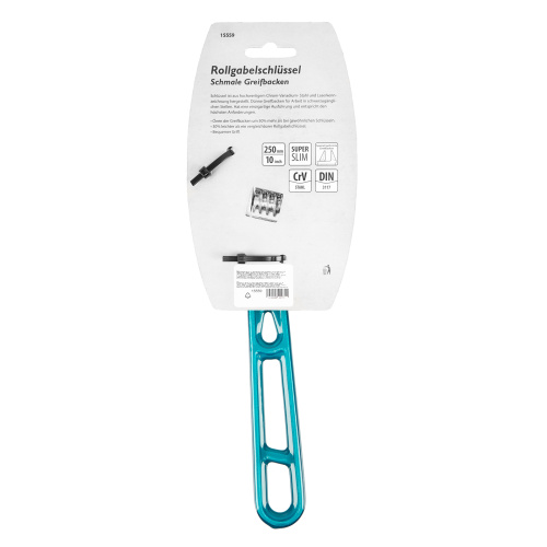 Ключ разводной 250 мм, CrV, облегченный Gross купить в Москве с доставкой по всей России | ProtosMarket.ru