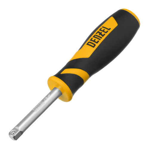 Набор инструментов, 1/2", 1/4", CrV, S2, пластиковый кейс, 64 предмета Denzel по ценам производителя в Казани с доставкой по всей России