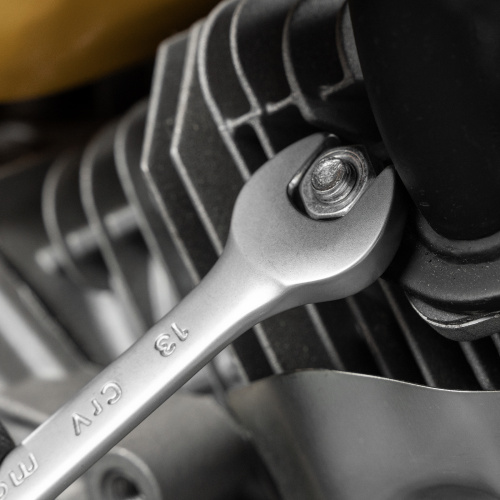 Ключ комбинированный, 13 мм, CrV, матовый хром Matrix купить в Москве с доставкой по всей России | ProtosMarket.ru