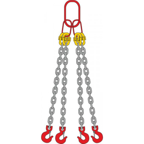 Строп цепной 4СЦ, 2,36т - 3,5м купить в Москве с доставкой по всей России | ProtosMarket.ru