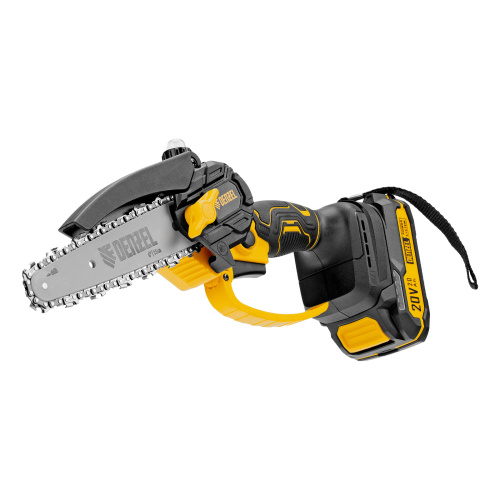 Цепная мини-пила аккумуляторная бесщет., CCS-150, шина 150 мм, Li-Ion, 20 В Denzel по ценам производителя в Казани с доставкой по всей России