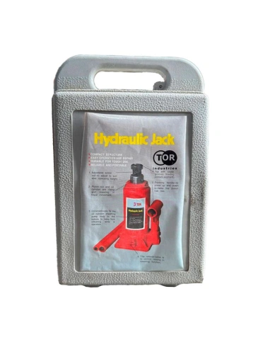 Домкрат гидравлический TOR ДГ-3 г/п 3,0 т (в пластиковом кейсе) по ценам производителя в Казани с доставкой по всей России