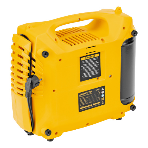 Компрессор воздушный DL1300, 10 бар, 1,3 кВт 180 л/мин 5 л, с набором аксессуаров Denzel по ценам производителя в Казани с доставкой по всей России