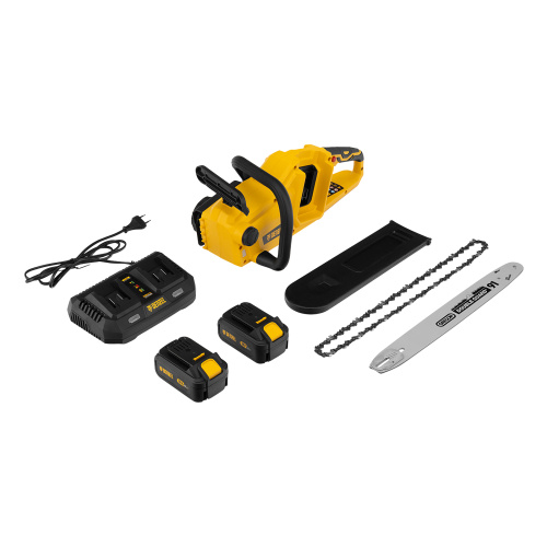 Цепная пила аккумуляторная бесщеточная RCS400-36, Li-ion, 36 В, 4 Ач, шина 400 мм Denzel купить в Москве с доставкой по всей России | ProtosMarket.ru