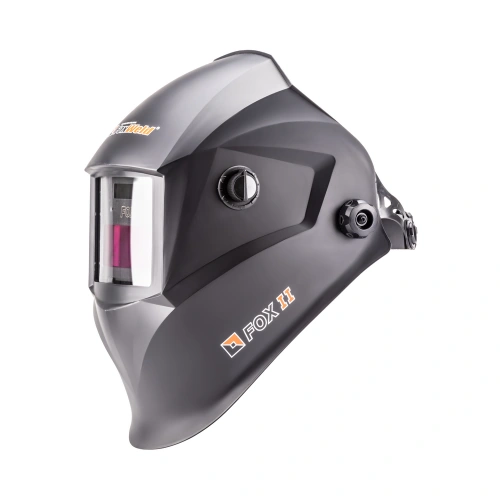 Маска сварщика FOX 2 "черная" (ф-р АСФ 4/9-13 с внеш. рег.) без коробки купить в Москве с доставкой по всей России | ProtosMarket.ru