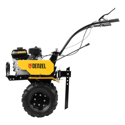 Мотоблок DPT-270, 7 л.с., ремен.сцеп, шир 85 см, глуб 35 см,фрез 3х4,ШОМ,скор 2В/1Н,кол 8" Denzel по ценам производителя в Казани с доставкой по всей России