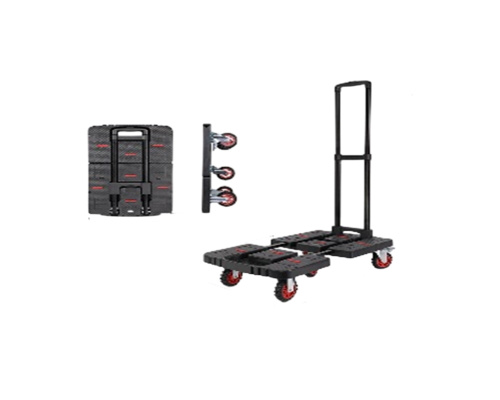 Тележка складная платформенная TOR PT-220 220 кг 400х585(705) мм колеса 100 мм х 5 шт купить в Москве с доставкой по всей России | ProtosMarket.ru