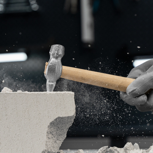 Молоток слесарный, 200 г, круглый боек, деревянная рукоятка по ценам производителя в Казани с доставкой по всей России