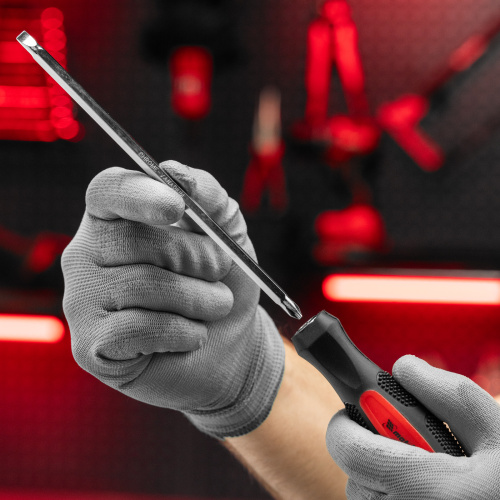 Отвертка комбинированная SL6/PH2 мм, CrV, антискользящая двухкомпонентная рукоятка Matrix купить в Москве с доставкой по всей России | ProtosMarket.ru