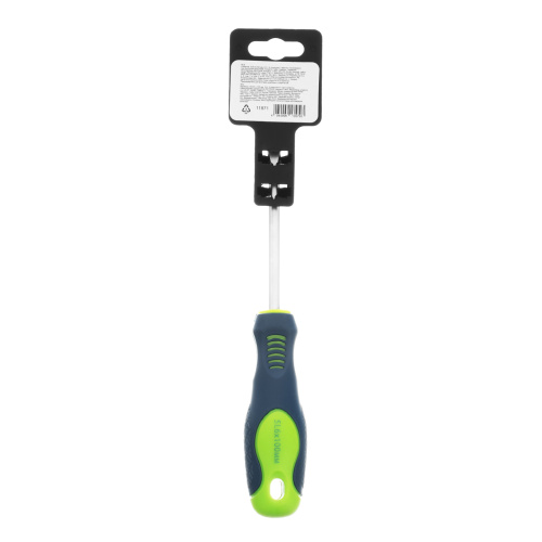 Отвертка, SL6 х 100 мм, CrV, двухкомпонентная рукоятка Сибртех купить в Москве с доставкой по всей России | ProtosMarket.ru