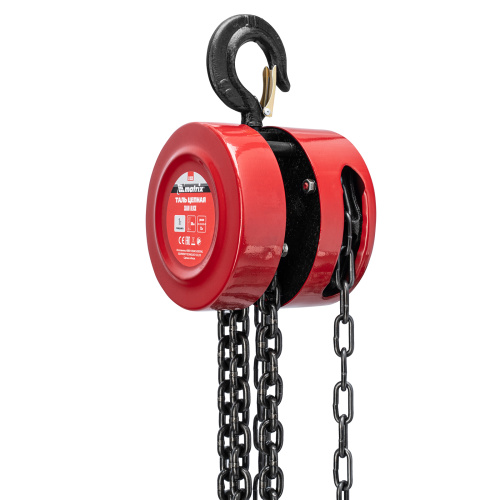 Таль цепная, 1 т, H подъема 2.5 м, расстояние между крюками 300 мм Matrix купить в Москве с доставкой по всей России | ProtosMarket.ru