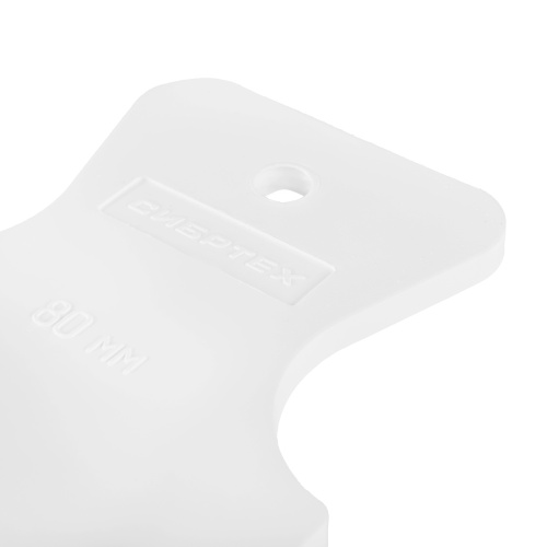 Шпатель, белая резина, 80 мм Сибртех по ценам производителя в Казани с доставкой по всей России