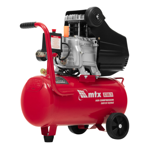 Компрессор воздушный DC1500L/24, 1,5 кВт, 24 л, 210 л/мин MTX купить в Москве с доставкой по всей России | ProtosMarket.ru