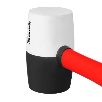 Киянка резиновая, 680 г, черно-белая резина, фибергласовая рукоятка Matrix по ценам производителя в Казани с доставкой по всей России