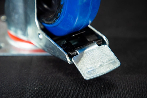 Колесо поворотное резина SRCLb 55 125 мм с тормозом (F) купить в Москве с доставкой по всей России | ProtosMarket.ru