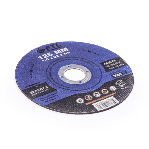 Круг отрезной по металлу FTL Expert II 125 х 1,6 х 22,2 мм A46SBF по ценам производителя в Казани с доставкой по всей России