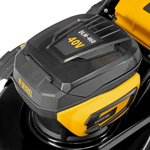 Газонокосилка аккумуляторная бесщет. DLM-460, 460 мм, травосб. 65 л., Li-Ion, 40 В Denzel по ценам производителя в Казани с доставкой по всей России