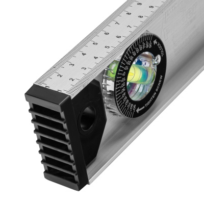 Уровень алюминиевый "Рельс", 2000 мм, 3 глазка (1 поворотный) Matrix по ценам производителя в Казани с доставкой по всей России